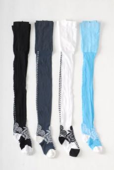 SS11 ROSE ANKLE TIGHTS